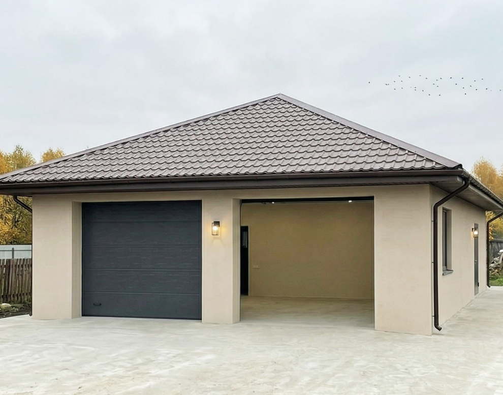 Готовый дом из газобетона