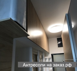 Фотография №43 Антресоль ЛДСП цвет французский орех