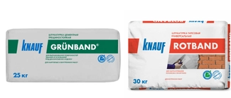 цементная и гипсовая штукатурка