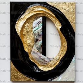 Картина из коллекции Натальи Жуковой " Black Gold Pearl "