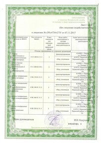лицензия на утилизацию