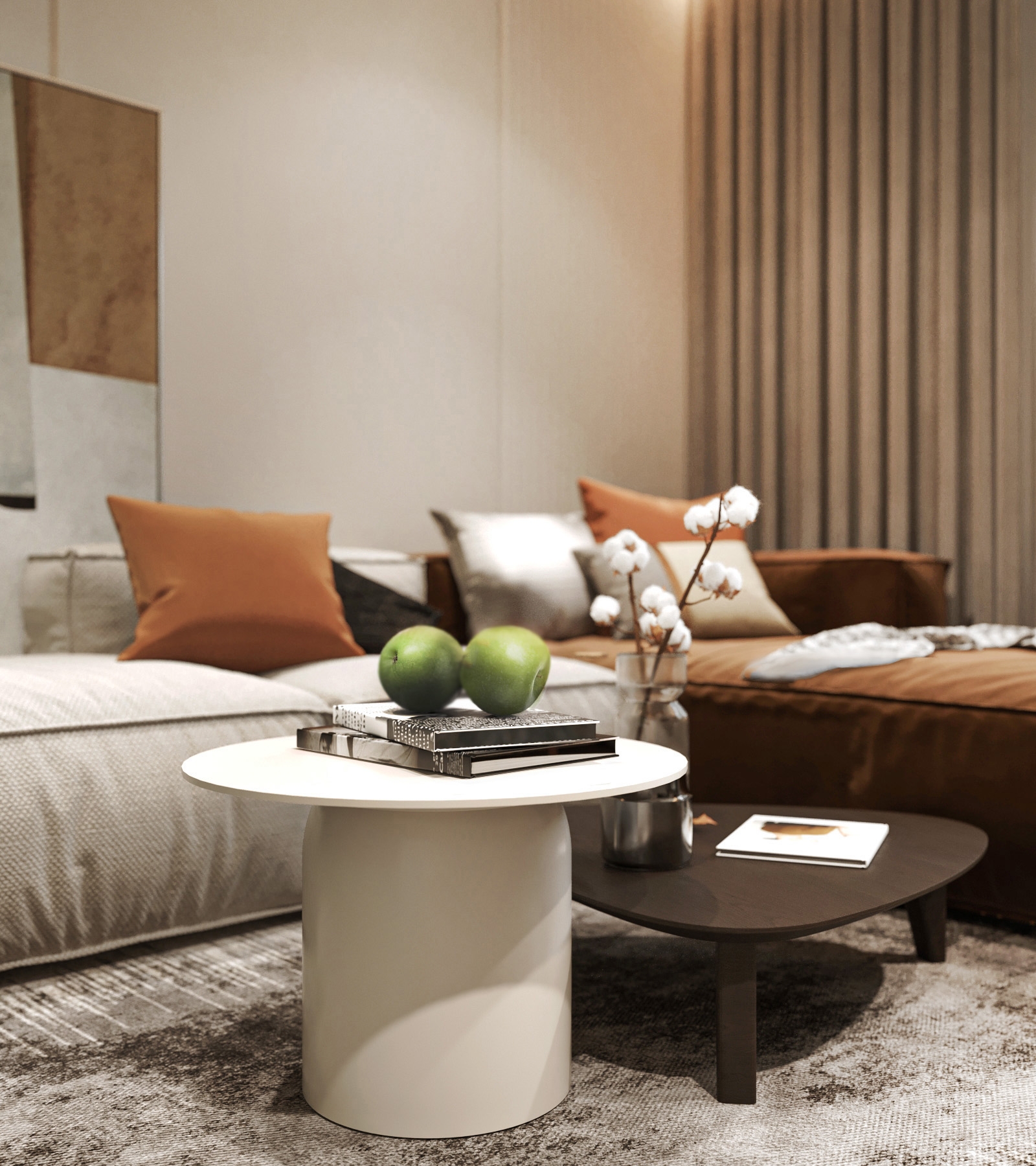 интерьер гостиной во вторичке