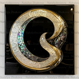 Картина из коллекции Натальи Жуковой " Black Gold Pearl "