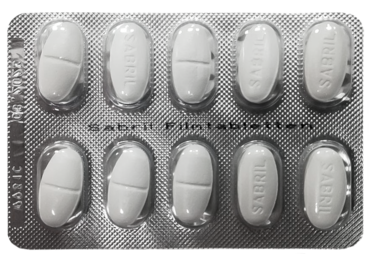 Таблетка Сабрил (Вигабатрин) 500мг