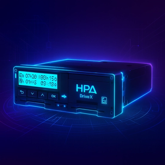 Установка тахографа АТОЛ Drive X с СКЗИ в Свердловской области и ХМАО