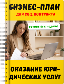 Бизнес-план для социального контракта - Оказание юридических услуг
