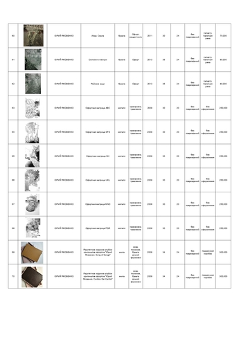 Каталог персональной выставки Юрия Яковенко "Прикосновение к вечности"