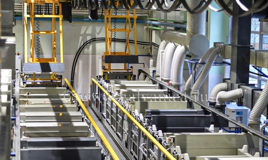 Линия предварительной обработки металла