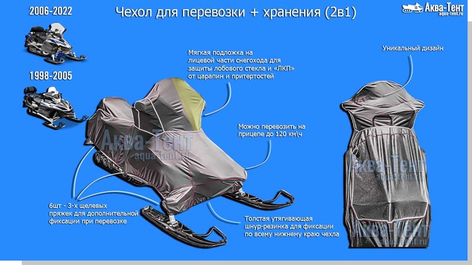 Чехол для снегохода