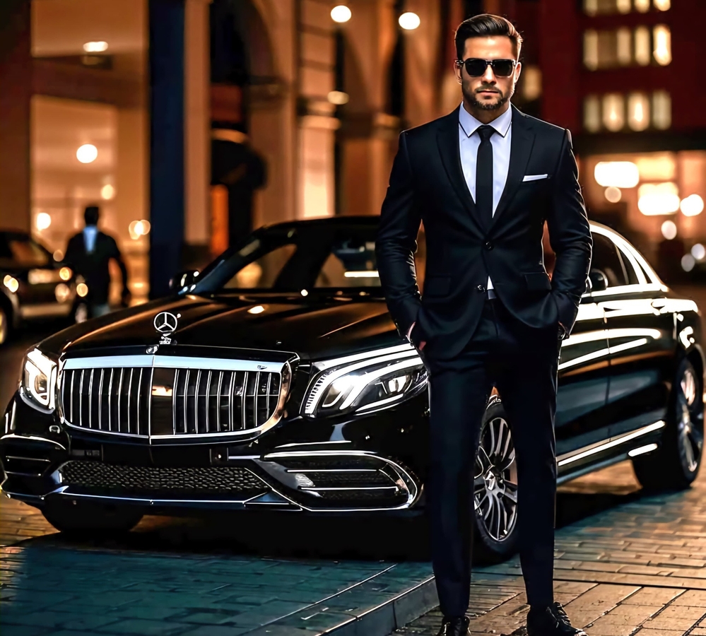Mercedes S-class с водителем