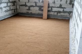 стяжка пола по грунту