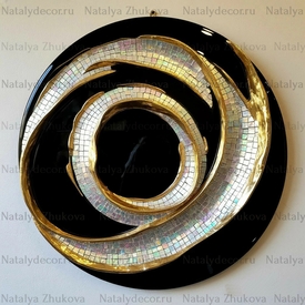 Картина из коллекции Натальи Жуковой " Black Gold Pearl "
