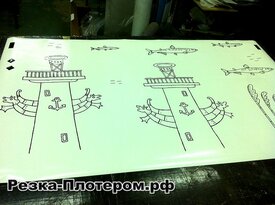 резка плотером 15
