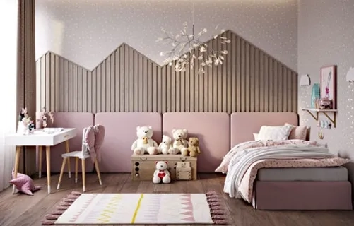 Купить мягкие стеновые панели в детскую на заказ - МСП 39