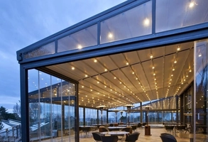 пергола для кафе