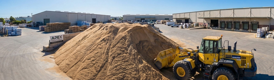 Применение сеяного песка для песочниц и благоустройства