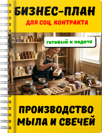 Бизнес-план для социального контракта - Производство мыла и свечей
