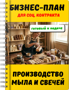 Бизнес-план для социального контракта - Производство мыла и свечей