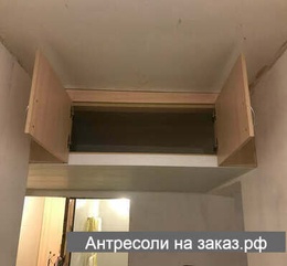 Фотография № 18 Антресоль сквозная с дверцами ЛДСП открытые