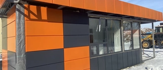 комбинированные парапеты с элементами вентиляции