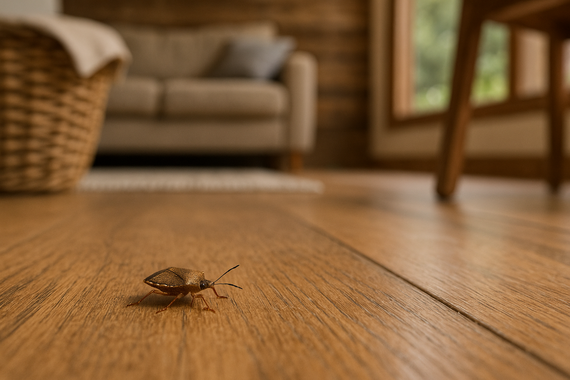 Клоп на полу