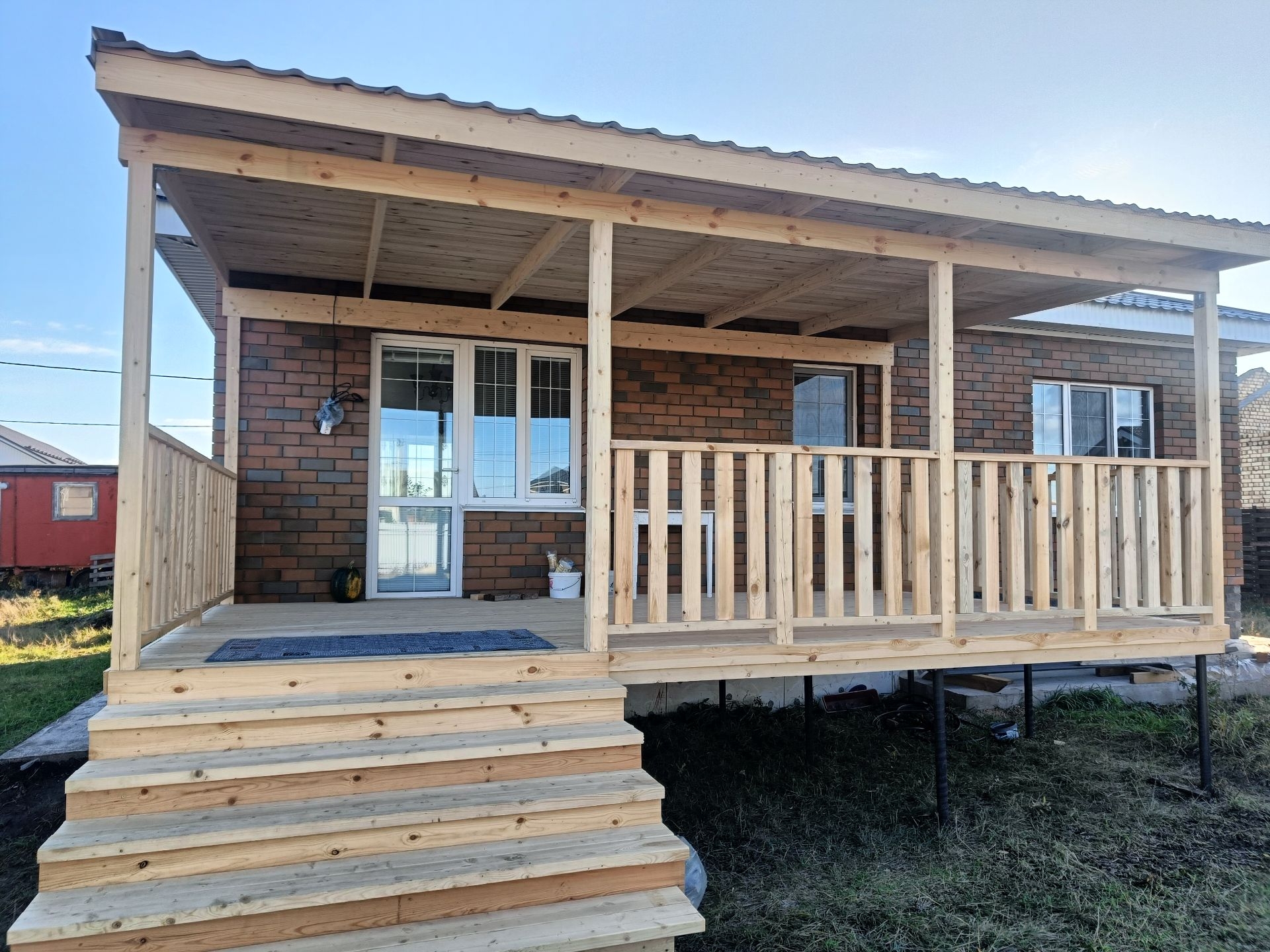 Строительство деревянных террас под ключ в Уфе и Уфимском районе