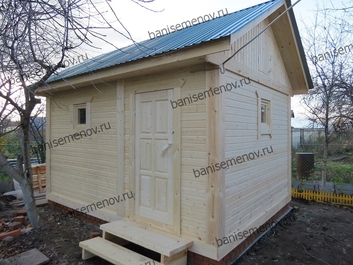 Строительство бани под ключ 3х4 м. в Нижнем Новгороде