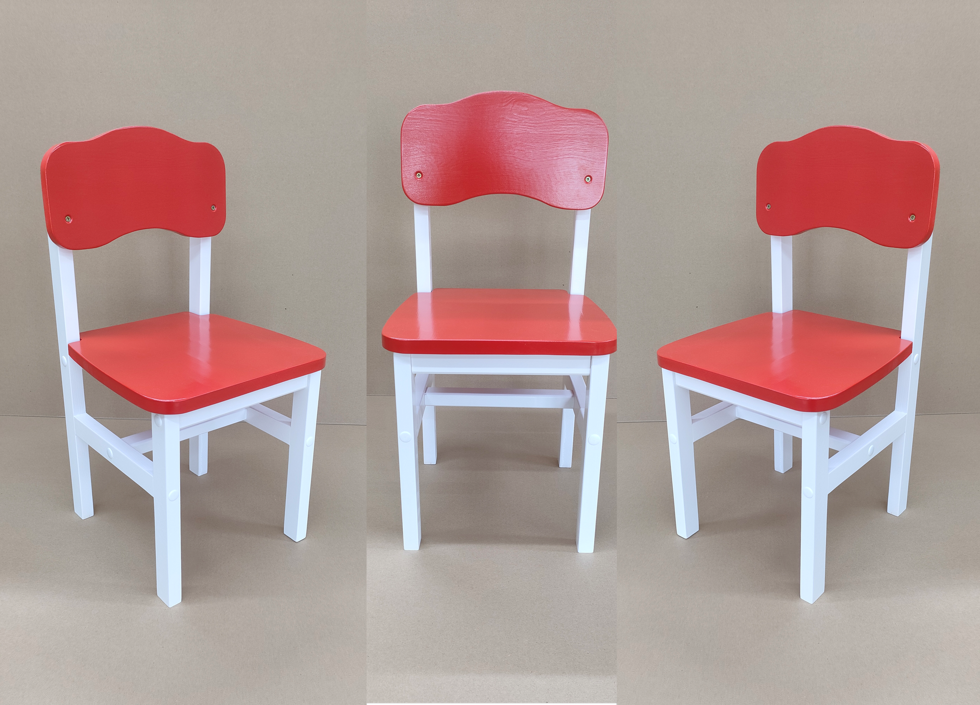 стул для дошкольных учреждений массив