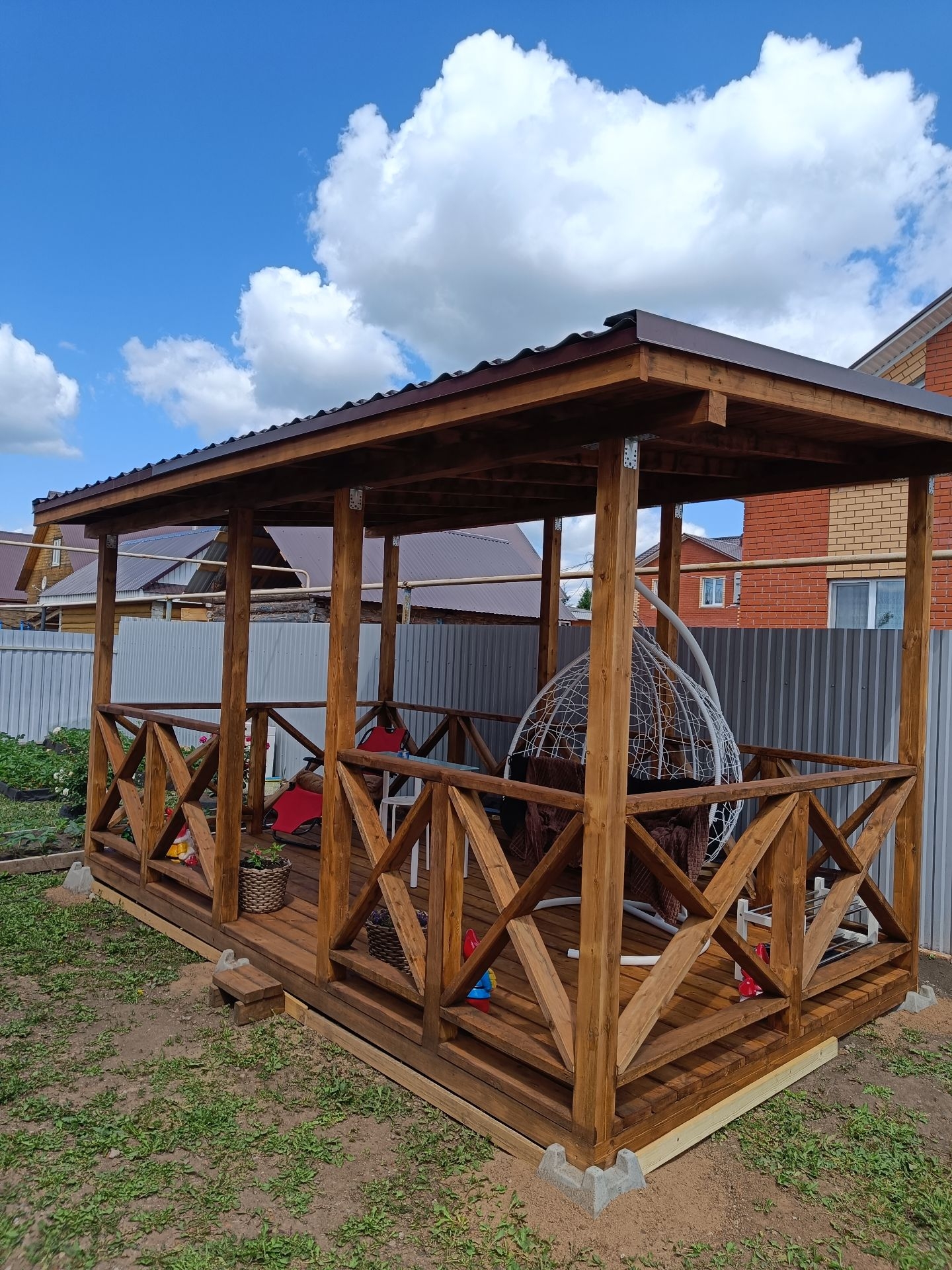 Строительство деревянных террас под ключ в Уфе и Уфимском районе