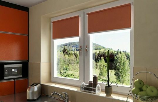 Рулонные римские шторы плиссе жалюзи Южно-Сахалинск Сахалинская область 