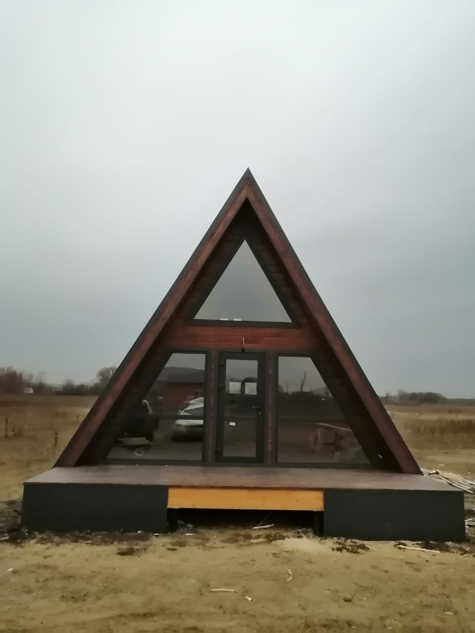 A-frame дом