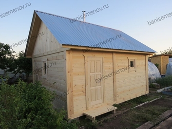 Строительство бани под ключ в Нижегородской области от производителя