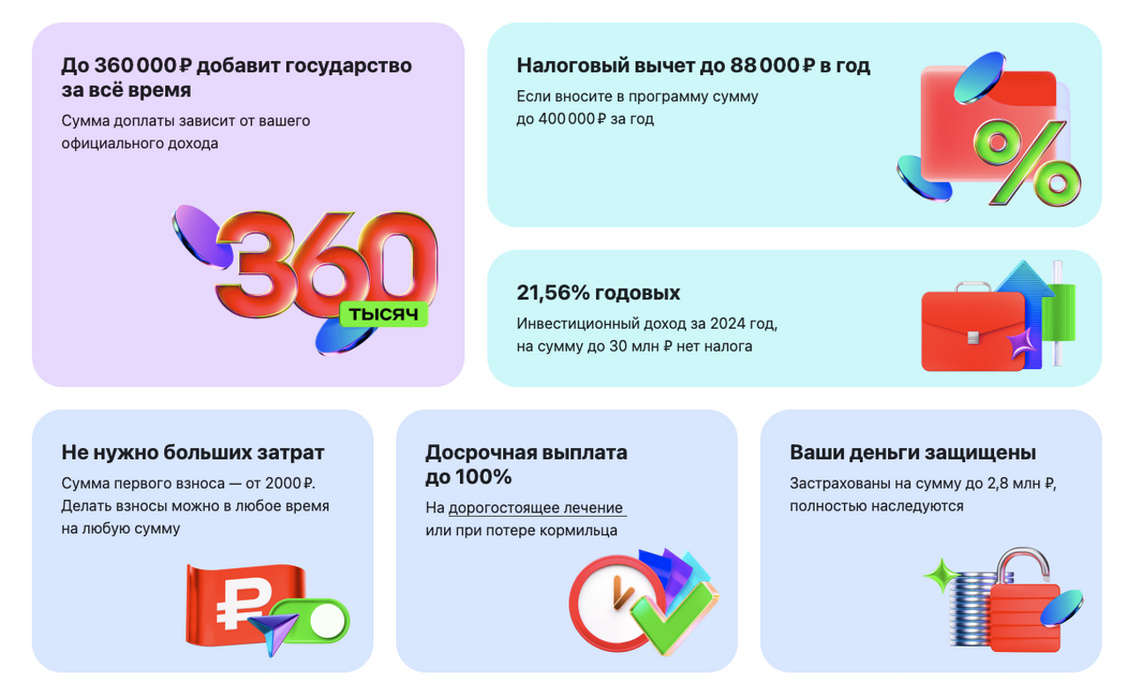 Преимущества ПДС