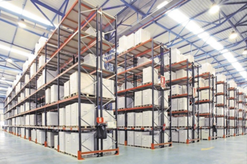 Колонны мезонинного стеллажа 