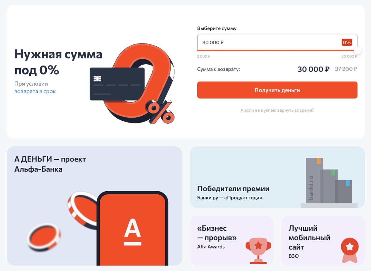 Займ в «А Деньги»