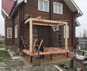 Фундаменты для пристройки под заказ