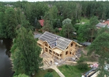 Готовый дом из дерева или газобетона
