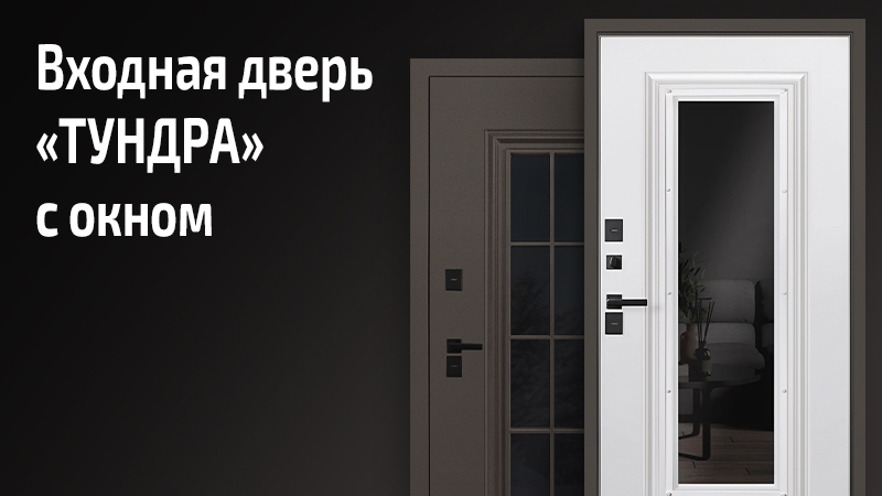 Входная дверь Тундра с терморазрывом