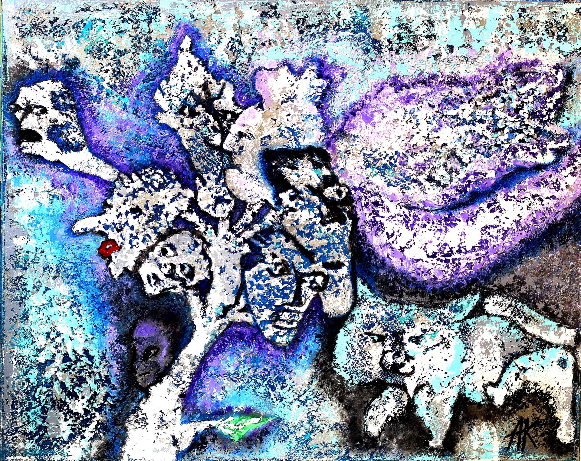 Visual journey through the subconscious and inner voices – by Nelya Akimova