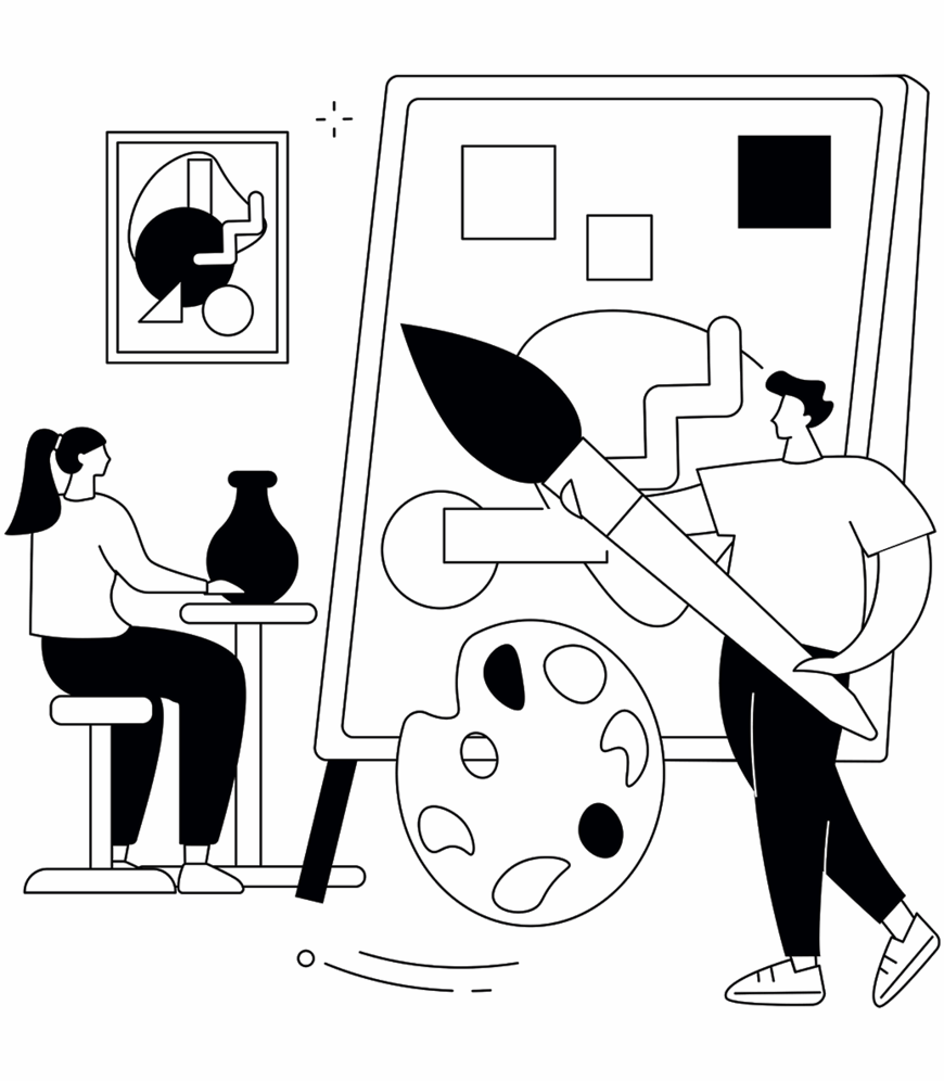 Обучение Интерьерный скетчинг