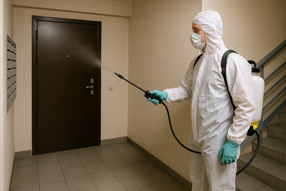 Дезинсекция подъезда