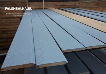крашенная вагонка 
