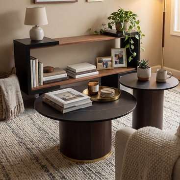 журнальны столик с керамогранитом на заказ