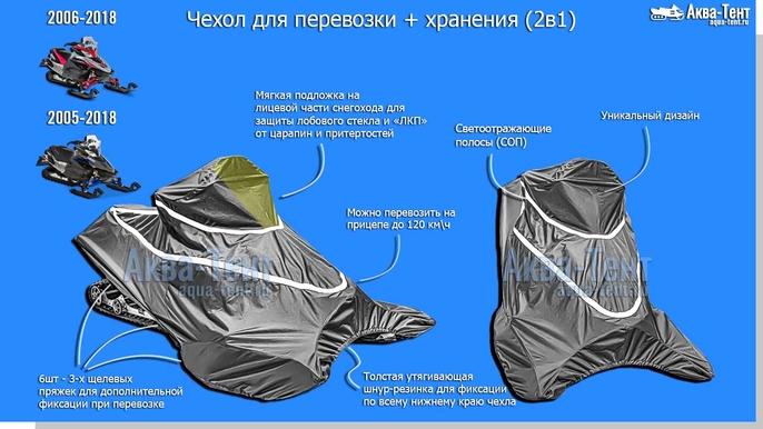 Чехол для снегохода