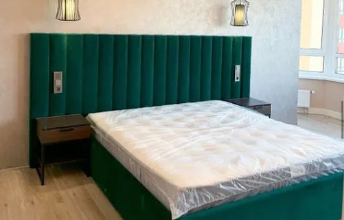 Купить двуспальную кровать на заказ Милан 33