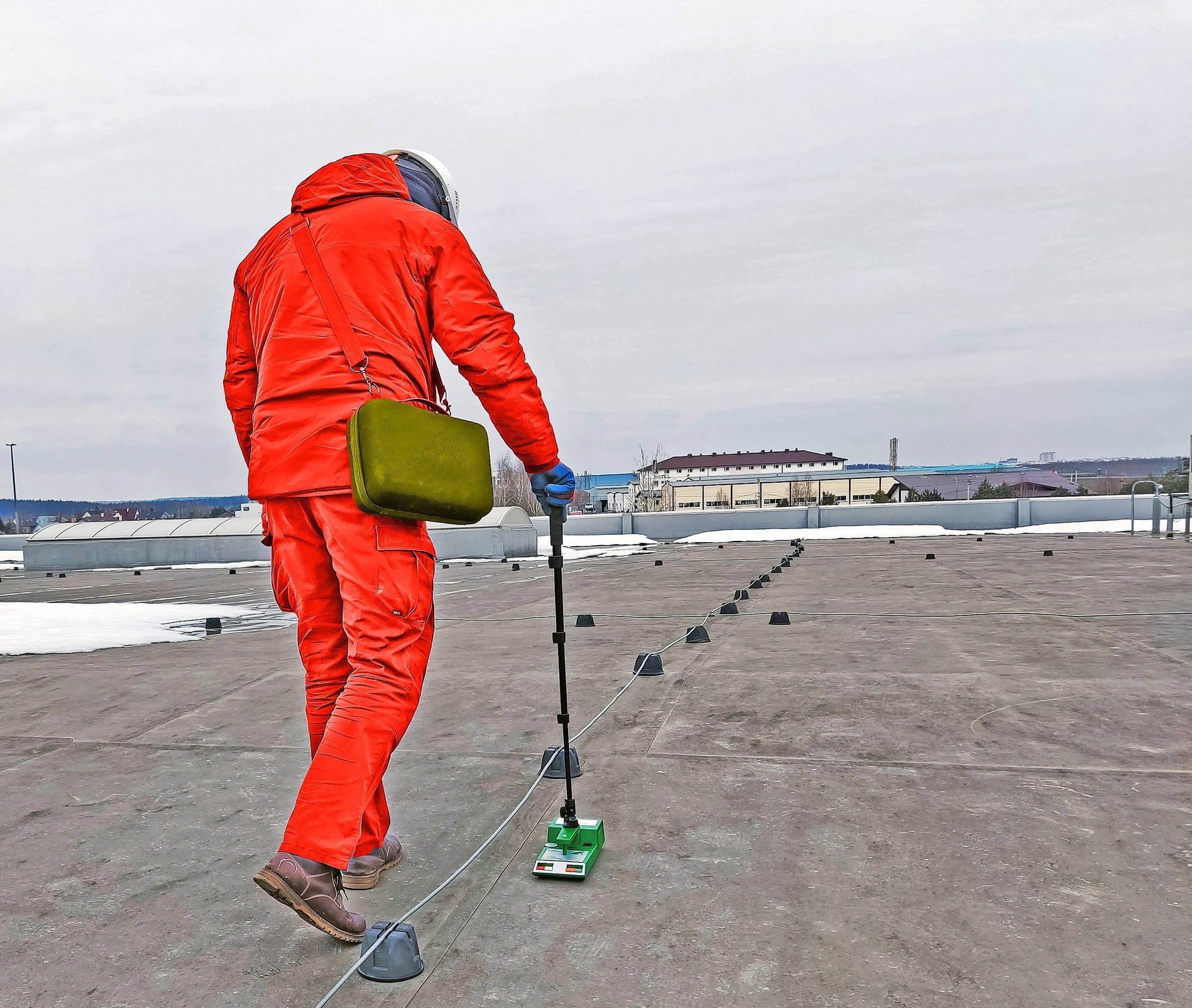 Вакуумная  сушка  кровли