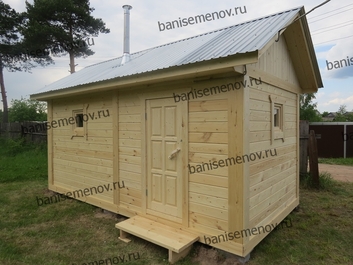 Строительство бани под ключ по каркасной технологии в Нижнем Новгороде