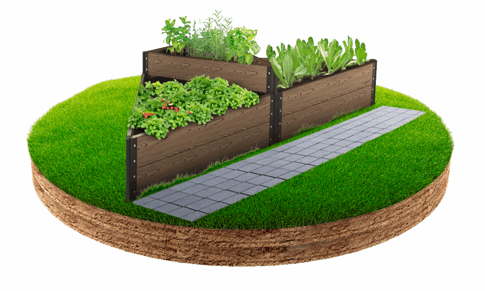 купить грядки из дпк