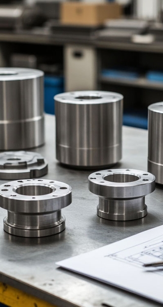 Металлические детали после обработки