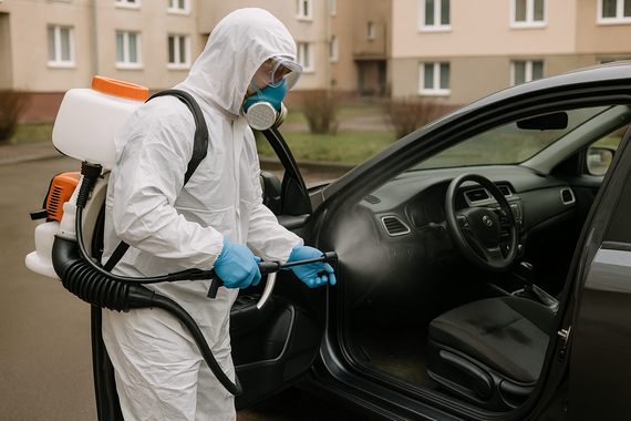 Дезинфекция легкового авто